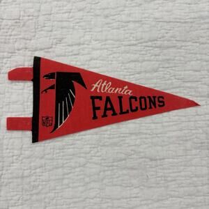 Vintage Atlanta Falcons Mini Pennant 7” NFL Football
